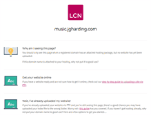 Tablet Screenshot of music.jgharding.com